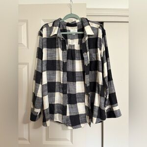 American Eagle Boyfriend Fit Flannel